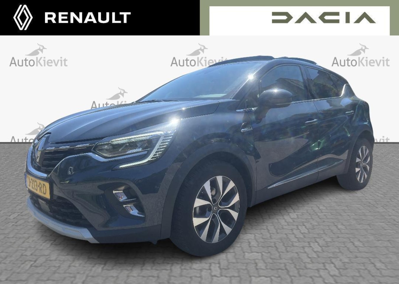 Renault Captur - 1.0 TCe 100 Intens - Elektrisch glazen schuif-/kanteldak - AutoWereld.nl