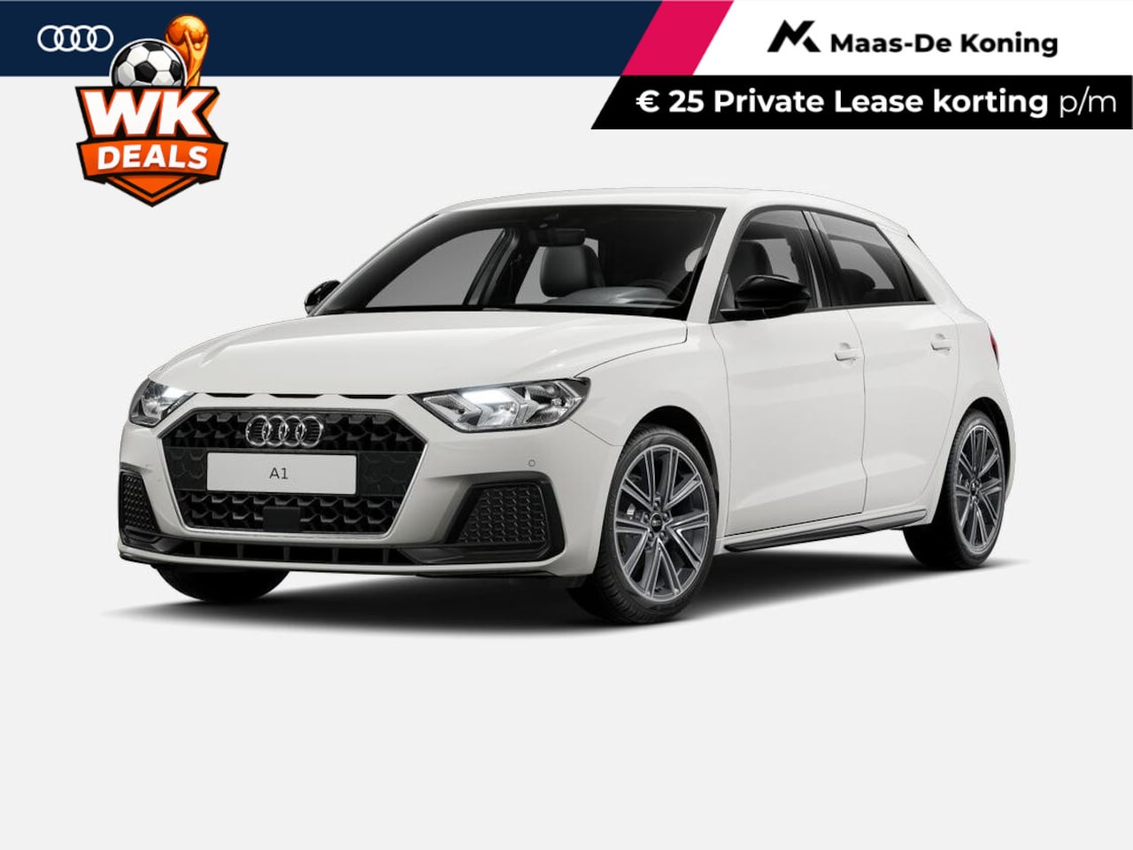 Audi A1 Sportback - 25 TFSI Advanced edition 95 PK · Parkeerhulp plus · Automatische airco 2 zones · Hemelbekl - AutoWereld.nl