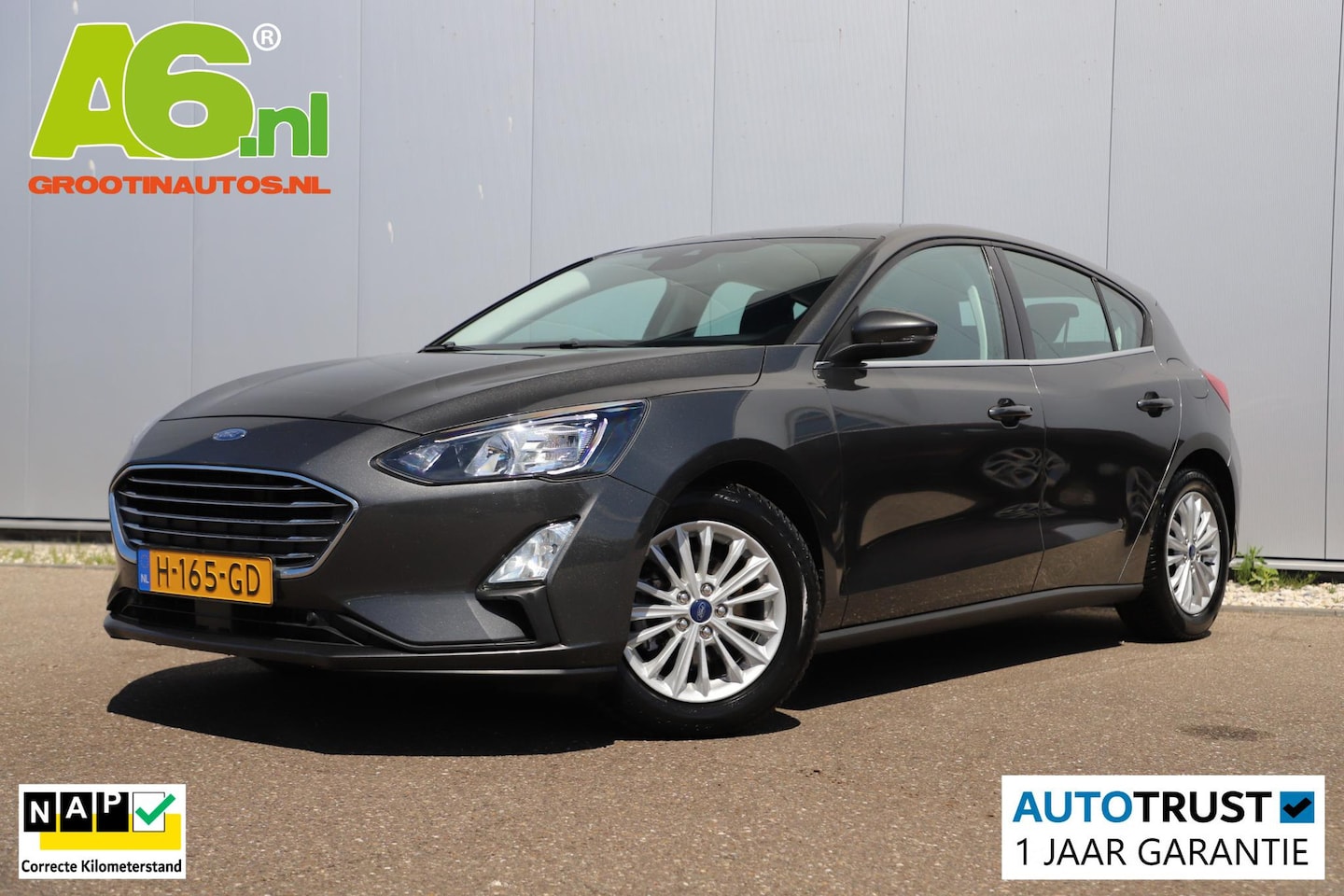 Ford Focus - 1.0 EcoBoost Titanium Business Navigatie Carplay Android Climate Cruise Control Parkeersen - AutoWereld.nl
