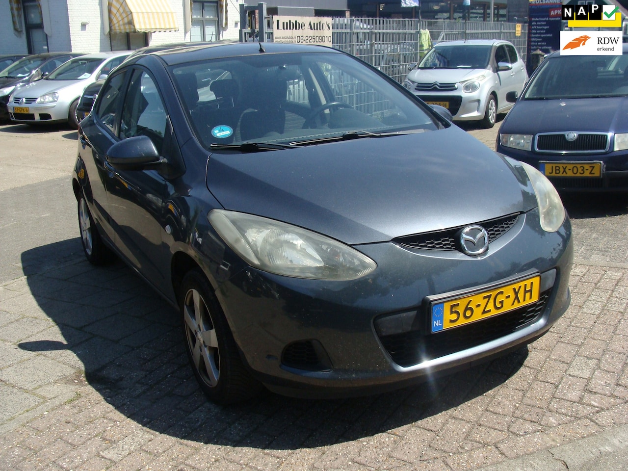 Mazda 2 - 1.3 S-VT Exclusive 5drs airco elek pak nap apk - AutoWereld.nl