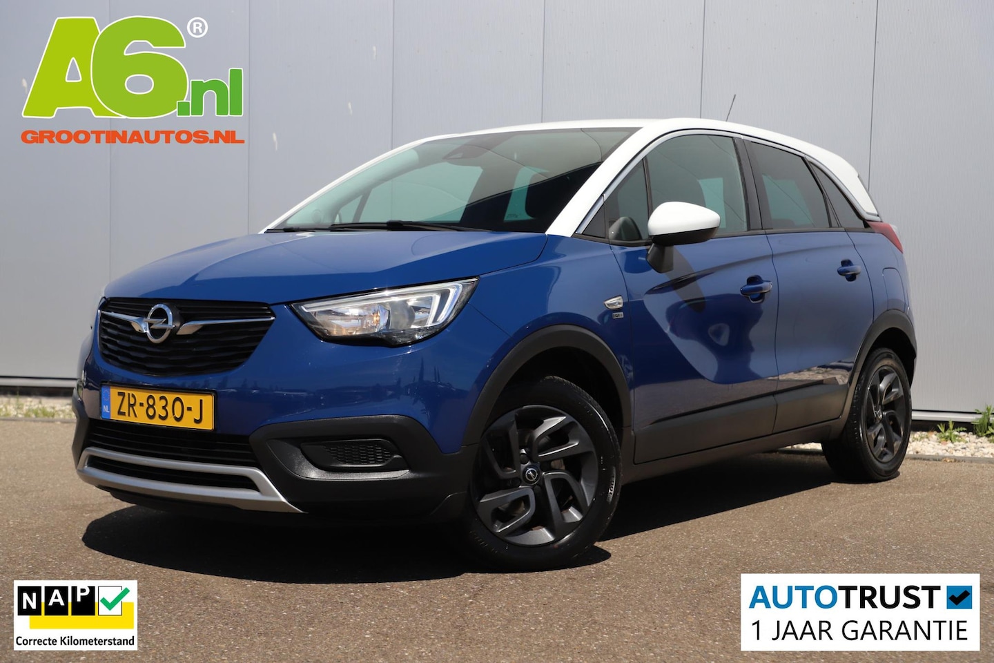 Opel Crossland X - 1.2 Turbo Online Edition 110PK Nieuwe DB RIEM! Carplay Android Navigatie Airco Cruise Cont - AutoWereld.nl
