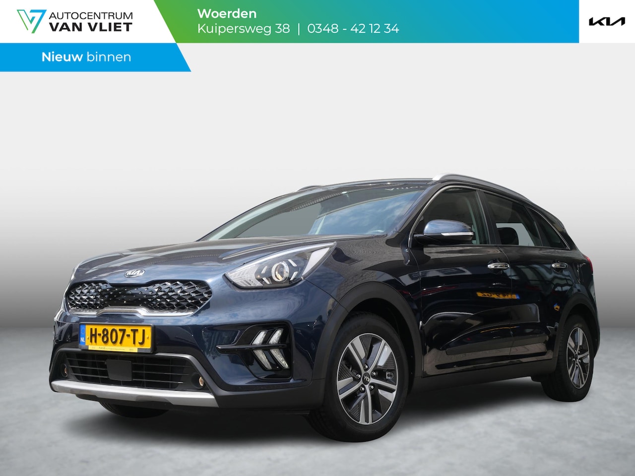 Kia Niro - 1.6 GDi Hybrid DynamicLine | trekhaak | Cruise | Clima | Navi | - AutoWereld.nl