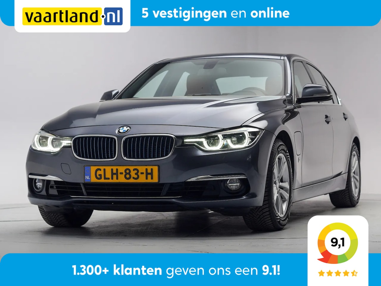BMW 3-serie - 330e High executive [ Navi Clima / ECC Leder PDC cruise ] - AutoWereld.nl