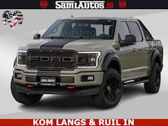 Ford F150 - 5.0 V8 4X4 | MAT OLIVE GREEN | ZEER DIK | CAMERA | 3500KG | PANORAMA | LEDER | GO RHINO RO