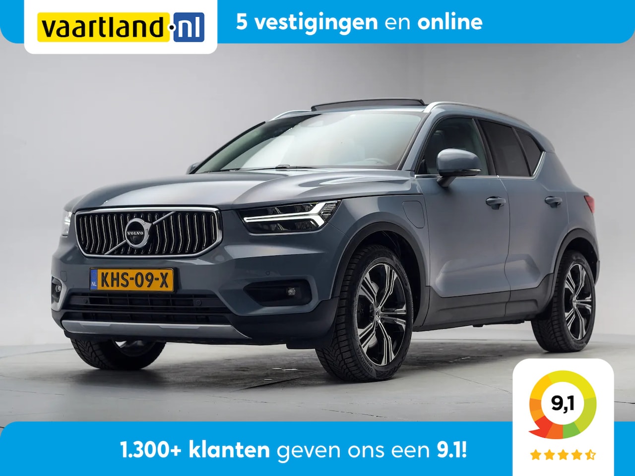 Volvo XC40 - T5 Recharge Inscription Luxe Aut. [ Panorama Harman/Kardon Trekhaak Leder Stoelverwarming - AutoWereld.nl