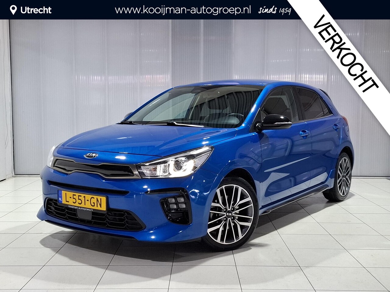 Kia Rio - 1.0 T-GDi MHEV GT-Line Stoel en stuur verwarming, Apple Carplay/Android Auto, Navigatie, C - AutoWereld.nl