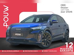 Audi Q4 e-tron - 40 204pk Launch Edition S Competition 82 kWh | SoH 93% | Camera | Optiek Zwart | PDC V/A |