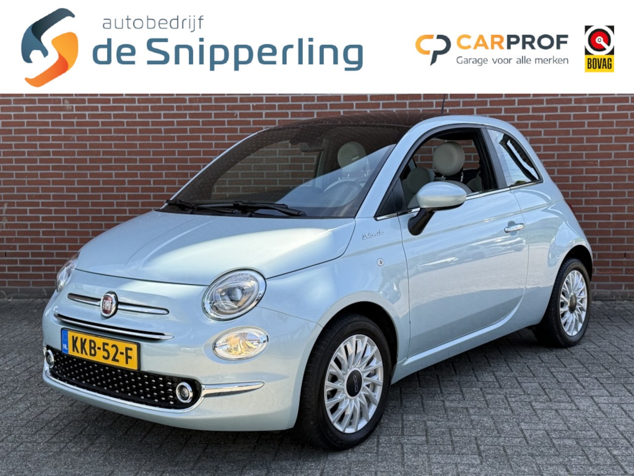 Fiat 500 - 1.0 Hybrid Dolcevita PANO AIRCO CRUISE PDC LMV - AutoWereld.nl