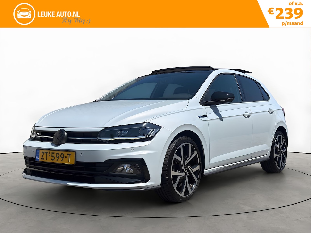 Volkswagen Polo - 1.0 TSI 140PK R-Line Pano Virtual LED - AutoWereld.nl