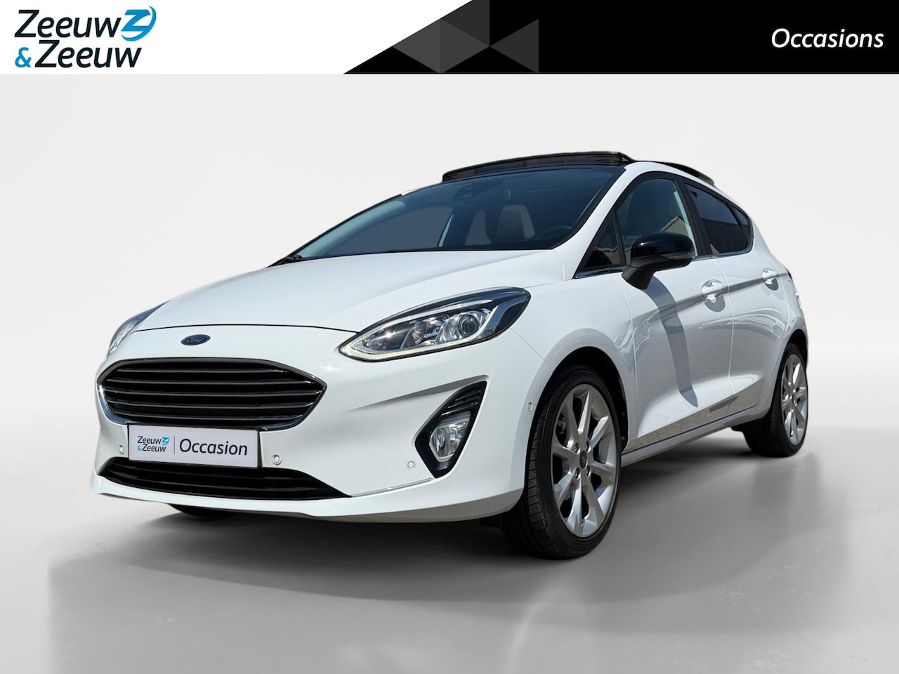 Ford Fiesta - 1.0 EcoBoost Titanium | Panorama dak | Winter pack | Cruise control | Navigatie via carpla - AutoWereld.nl