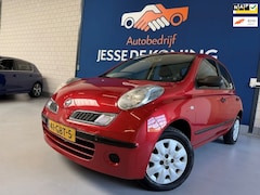 Nissan Micra - 1.2 Mix automaat / 5 deurs / airco / NAP met 117152 km.en APK tot 06/2027 / Kleur: rood /