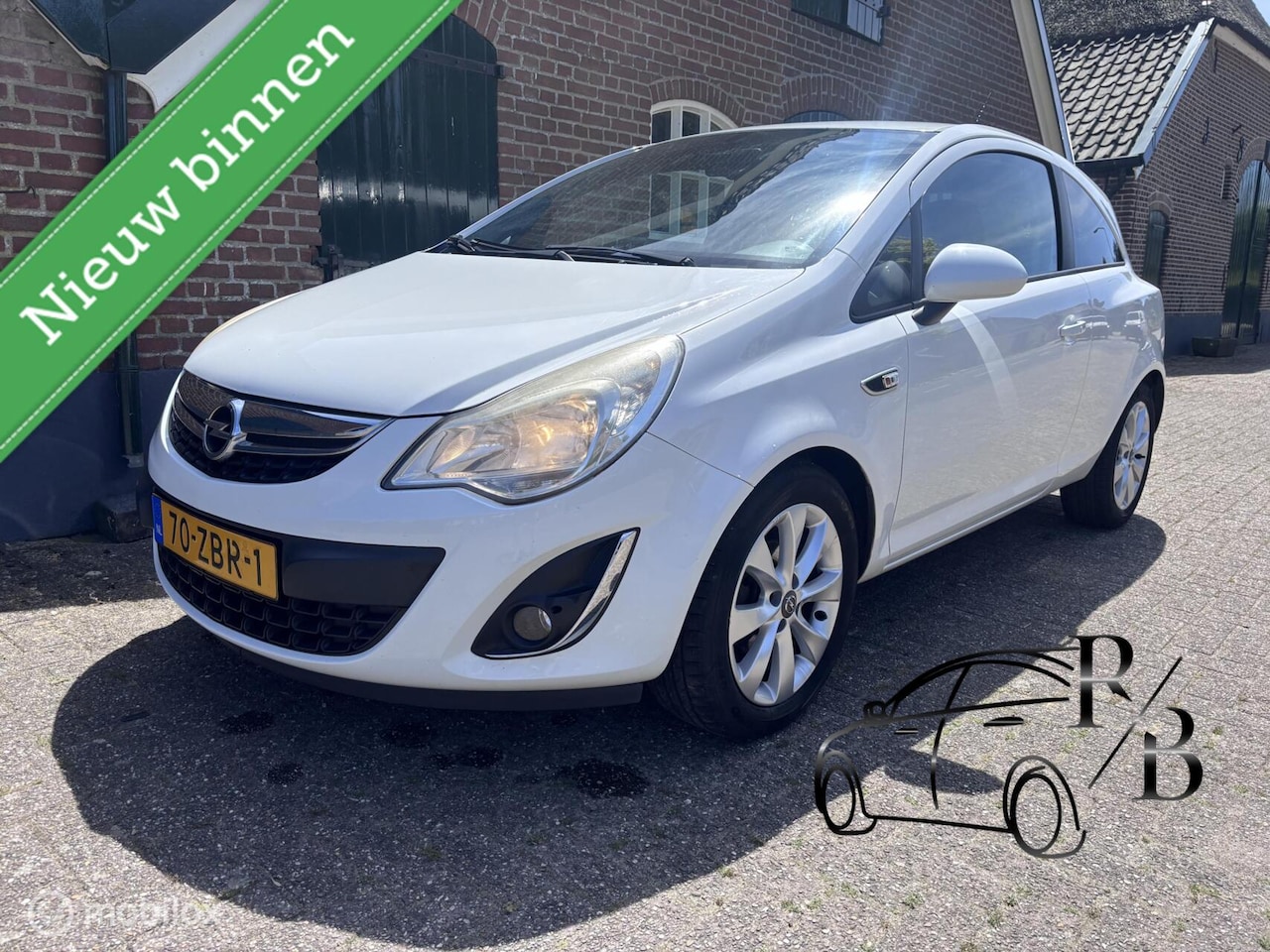 Opel Corsa - 1.2 EcoFlex Color Edition LPG 3D 2012 AIRCO - AutoWereld.nl