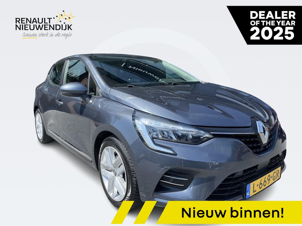 Renault Clio - 1.6 E-Tech Hybrid 140 Business Zen | SENSOREN | CRUISE | AUTOMAAT - AutoWereld.nl