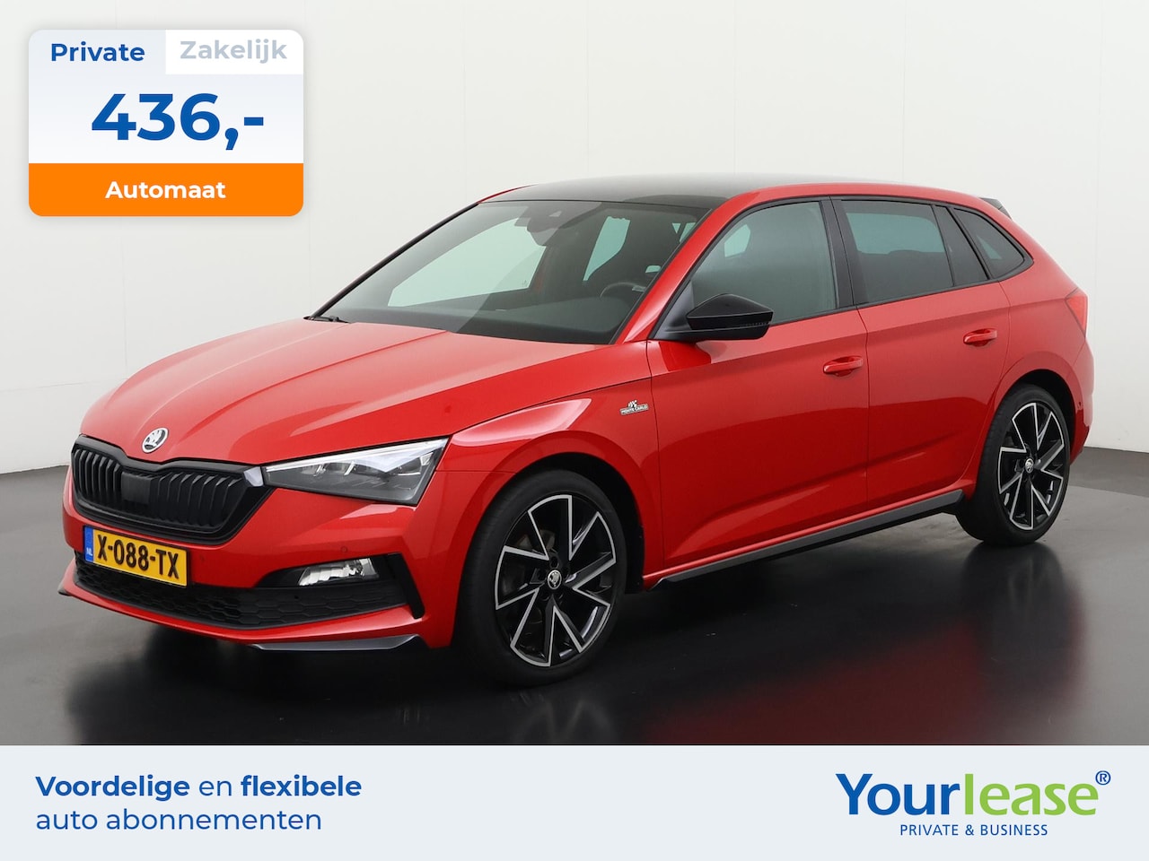 Skoda Scala - 1.5 TSI Monte Carlo DSG | All-in 436,- Private Lease | Direct uit voorraad - AutoWereld.nl