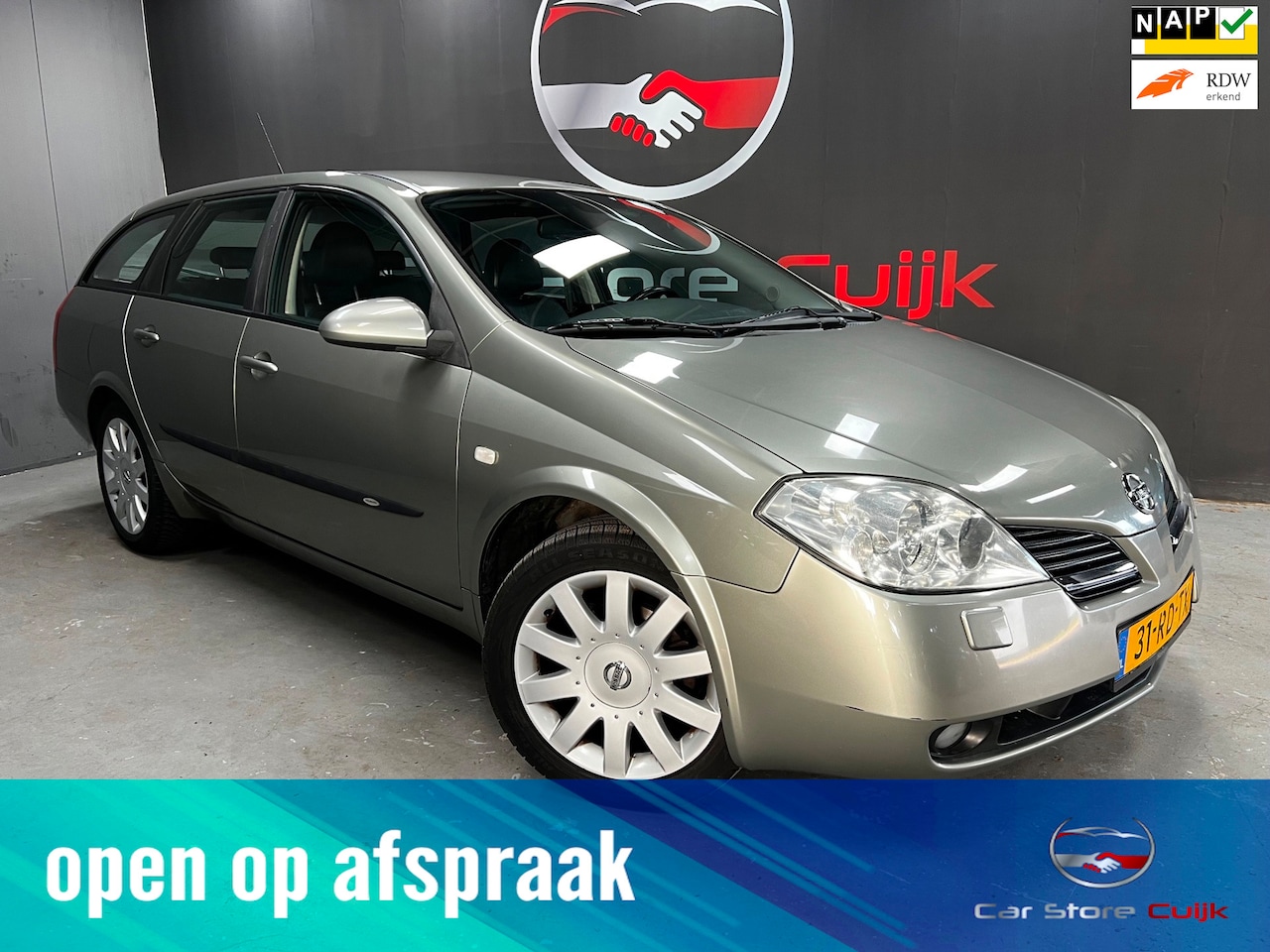 Nissan Primera Estate - 2.0 Tekna Pack|Trekhaak|Camera|Stoelverwarming - AutoWereld.nl
