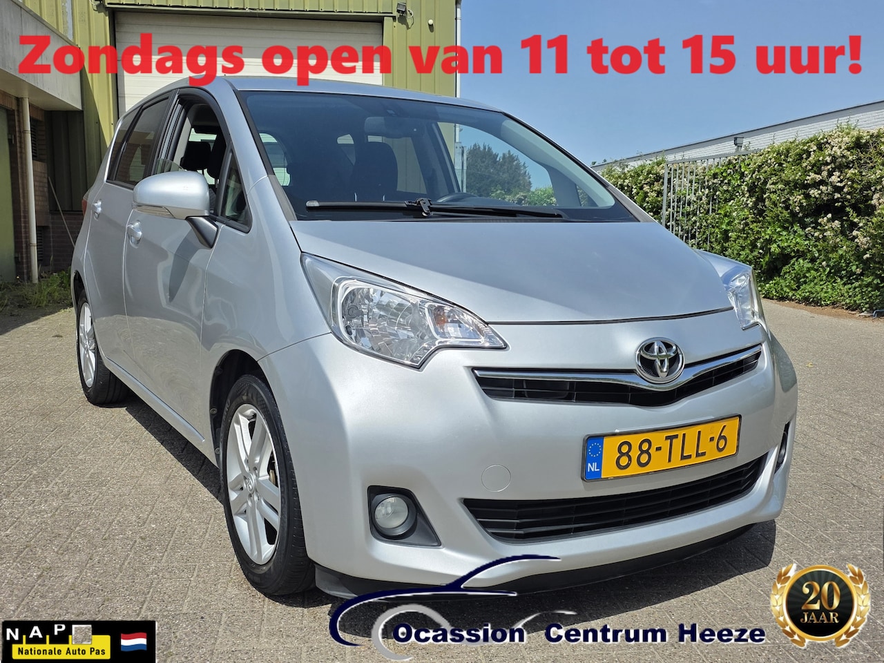 Toyota Verso S - 1.3 VVT-i AUTOMAAT! Camera! Climatronic! Zondag OPEN! - AutoWereld.nl