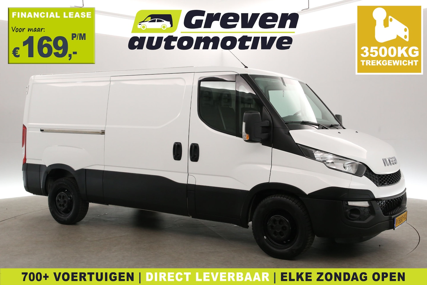 Iveco Daily - 35S13V 2.3 352 L2H1 | 3500KG Trekgew. | Airco | Cruise | 3 Zits | Elektrpakket - AutoWereld.nl