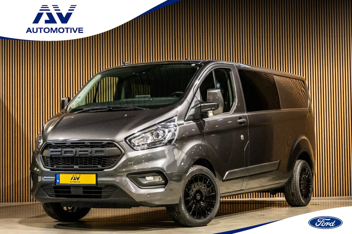 Ford Transit Custom - 320 2.0 TDCI 170 PK L2H1 DC | Dubbel Cabine | CarPlay | Camera | Navigatie | PDC V+A | Cru - AutoWereld.nl