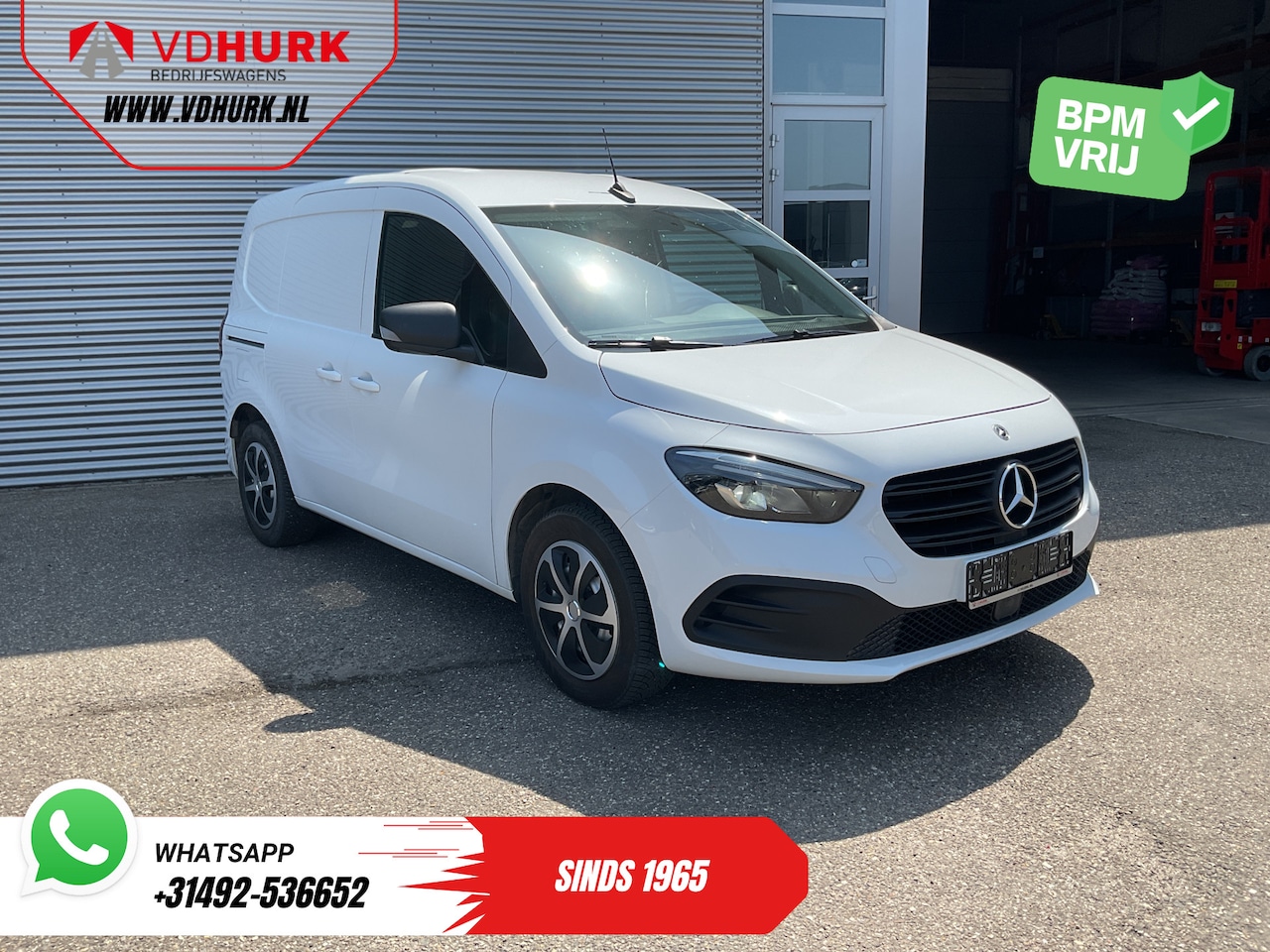 Mercedes-Benz Citan - 110 CDI Aut. LED/ Carplay/ Stoelverw./ Airco/ Camera/ Cruise/ DAB/ Trekhaak - AutoWereld.nl