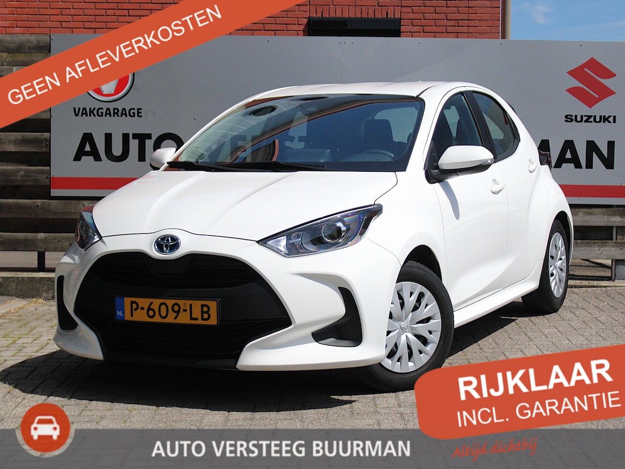 Toyota Yaris - 1.5 Hybrid Active Achteruitrijcamera, Cruise Control Adaptief, Bluetooth, Apple Carplay/An - AutoWereld.nl