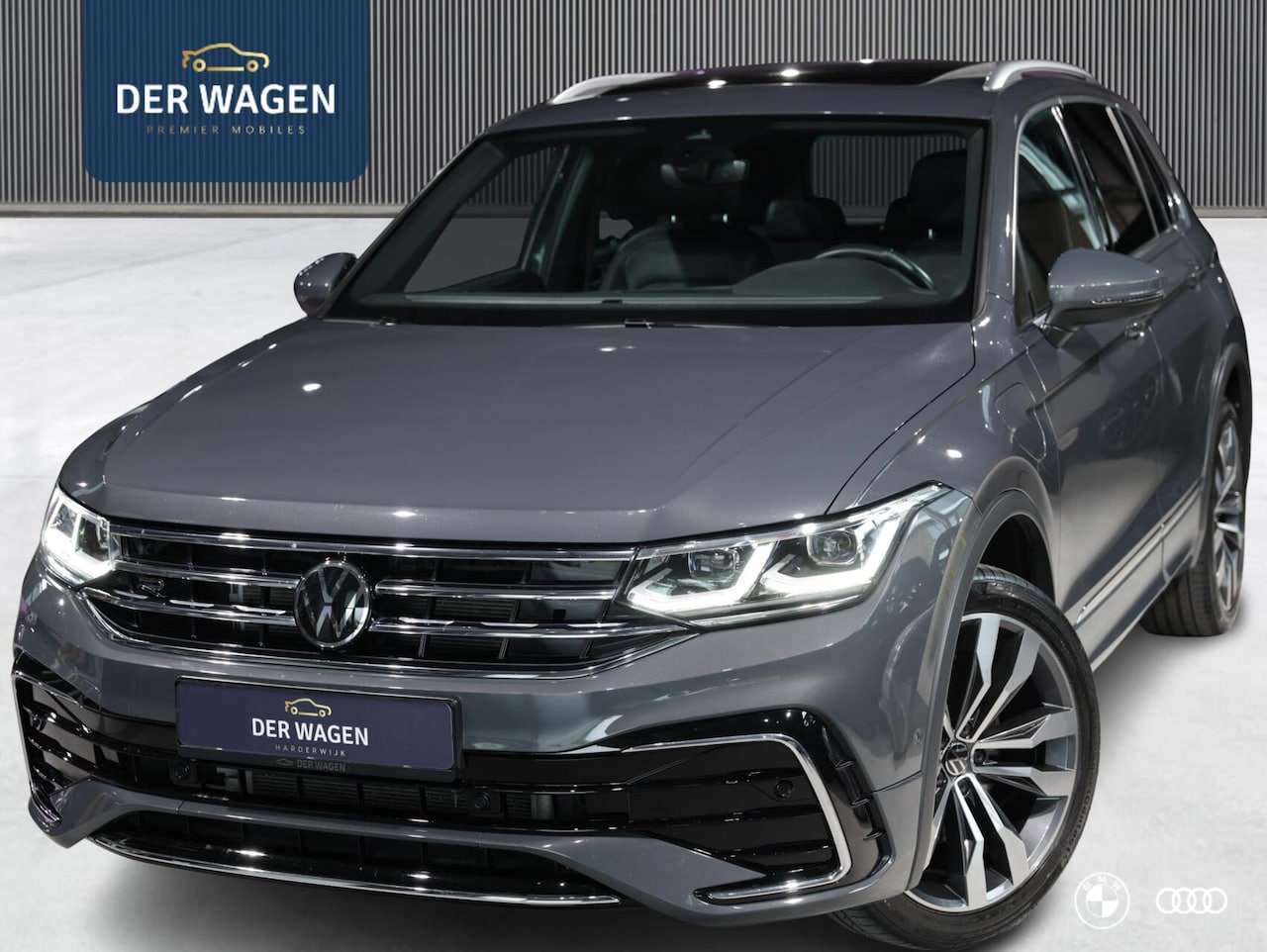 Volkswagen Tiguan - 1.4 TSI eH R LINE / PANODAK / MEMORY / ACC / TREKHAAK / 20" - AutoWereld.nl