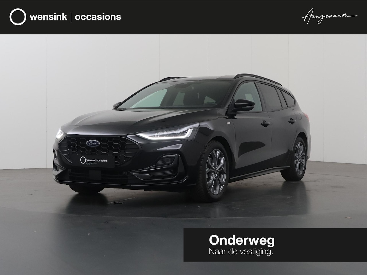 Ford Focus Wagon - 1.0 EcoBoost Hybrid ST Line X | Afneembare Trekhaak | Winterpakket | Cruise Control Adapti - AutoWereld.nl