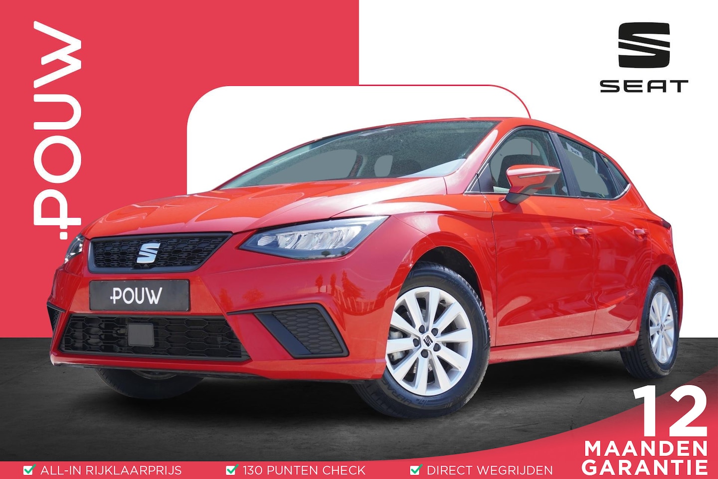 SEAT Ibiza - 1.0 EcoTSI 95pk Style | Parkeersensoren Achter | Full Link | Cruise Control - AutoWereld.nl