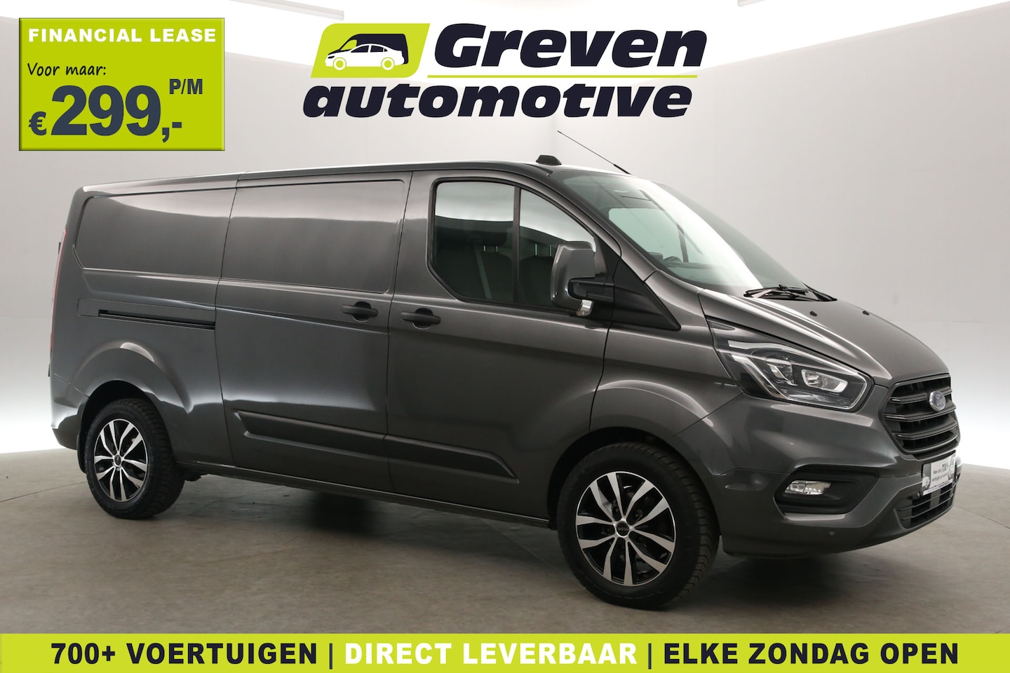 Ford Transit Custom - 2.0 TDCI L2H1 Sport 170PK | Aut. | Airco | Cruise | Camera | Carplay | 3 Zits | Trekhaak - AutoWereld.nl