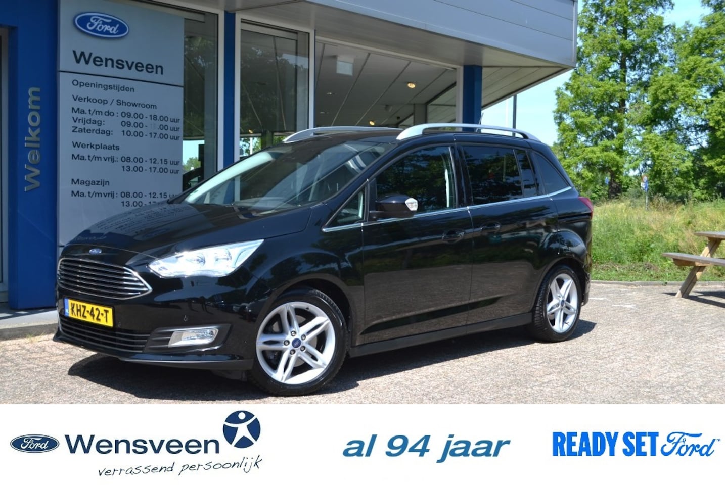 Ford Grand C-Max - 1.0T 125pk ECOBOOST Titanium | 7-persoons, winter pack - AutoWereld.nl