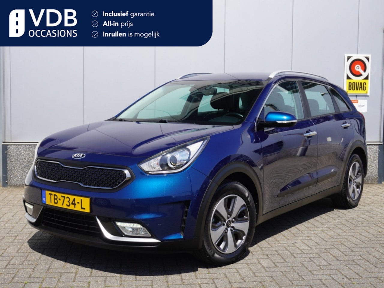 Kia Niro - 1.6 GDi PHEV Dyn.L. CarPlay | Navigatie | Camera | NAP - AutoWereld.nl
