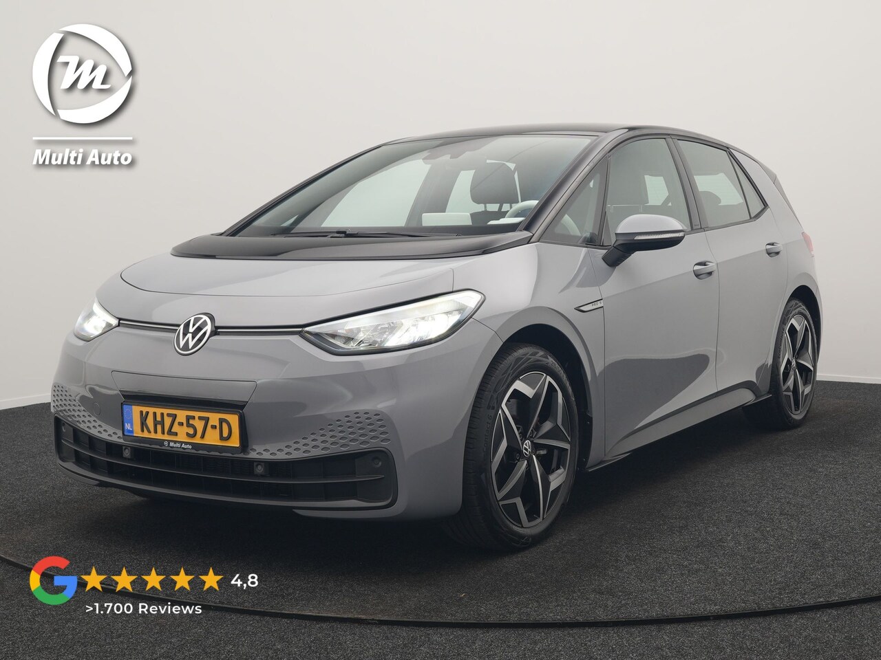 Volkswagen ID.3 - Pro S 77 kWh 204pk Dealer O.H. | Adaptive Cruise | Alcantara Sportstoelen & Stuur Verwarmd - AutoWereld.nl