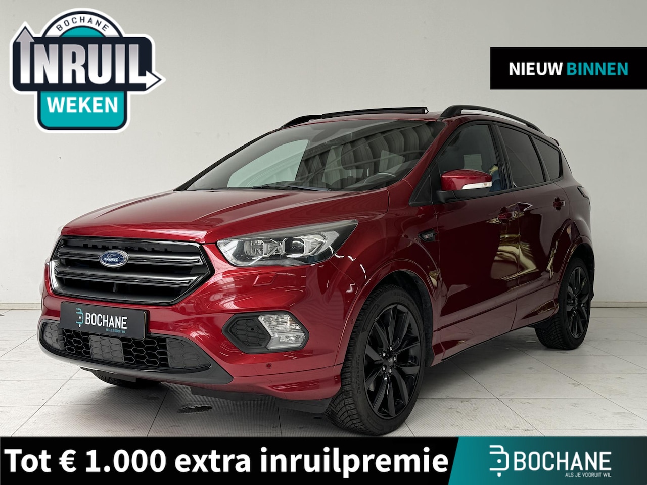 Ford Kuga - 1.5 EcoBoost ST Line | Trekhaak | Panoramadak | Navigatie | Climate Control | - AutoWereld.nl
