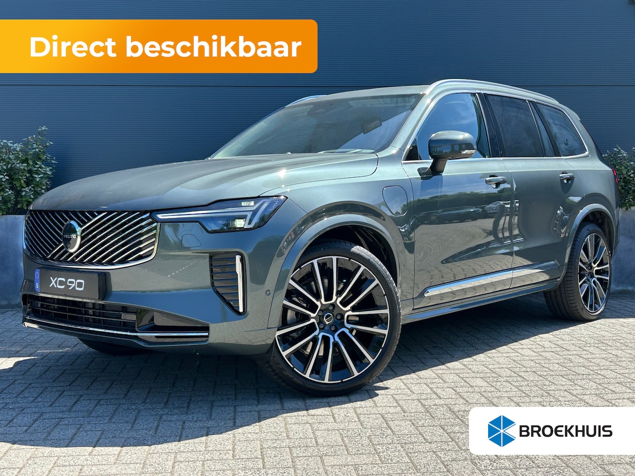 Volvo XC90 - 2.0 T8 Plug-in hybrid AWD Ultra Dark Exec. Ed. | Full option! | Forest Lake | Cardamom | L - AutoWereld.nl