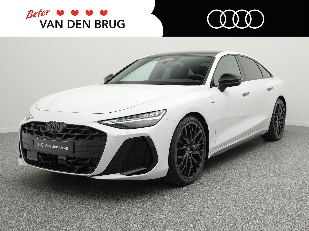 Audi A6 Limousine - 2.0 e-hybrid quattro S edition Competition | Luchtvering | Sferverlichting | HUD | B&O | S - AutoWereld.nl