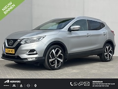 Nissan Qashqai - 1.3 DIG-T Tekna + / Dealeronderhouden / Panorama Dak / Cruise Control / Airco / Bestuurder