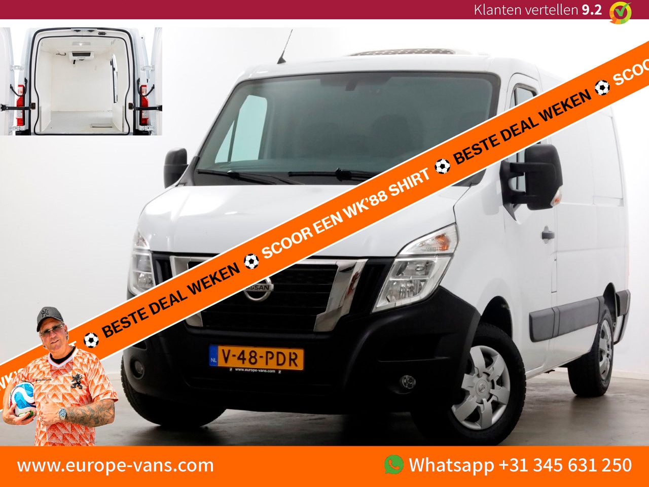 Nissan NV400 - / Master 2.3 dCi 150pk L1H1 Automaat Koelwagen Airco/Camera 09-2022 - AutoWereld.nl