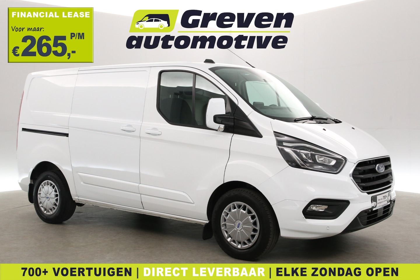 Ford Transit Custom - 2.0 TDCI 170PK L1H1 Limited | Automaat | Airco | Camera | Cruise | Carplay | Parkeersens. - AutoWereld.nl