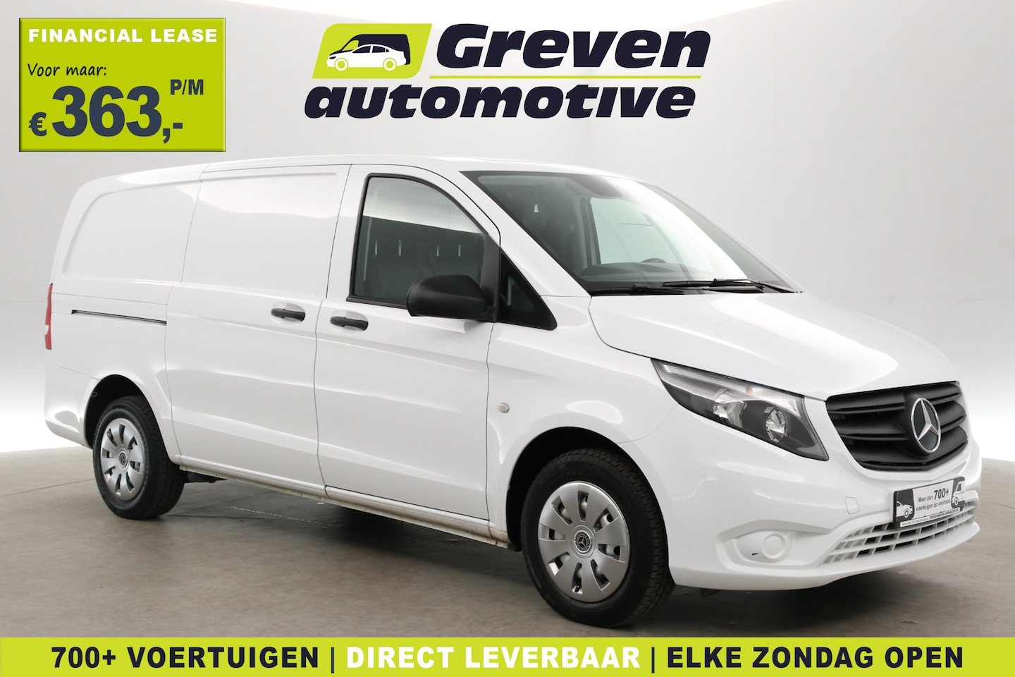 Mercedes-Benz Vito - 114 CDI Lang | Aut. | Airco | Adap. Cruise | 3 Zits | Camera | Trekhaak | Carplay | Navi - AutoWereld.nl