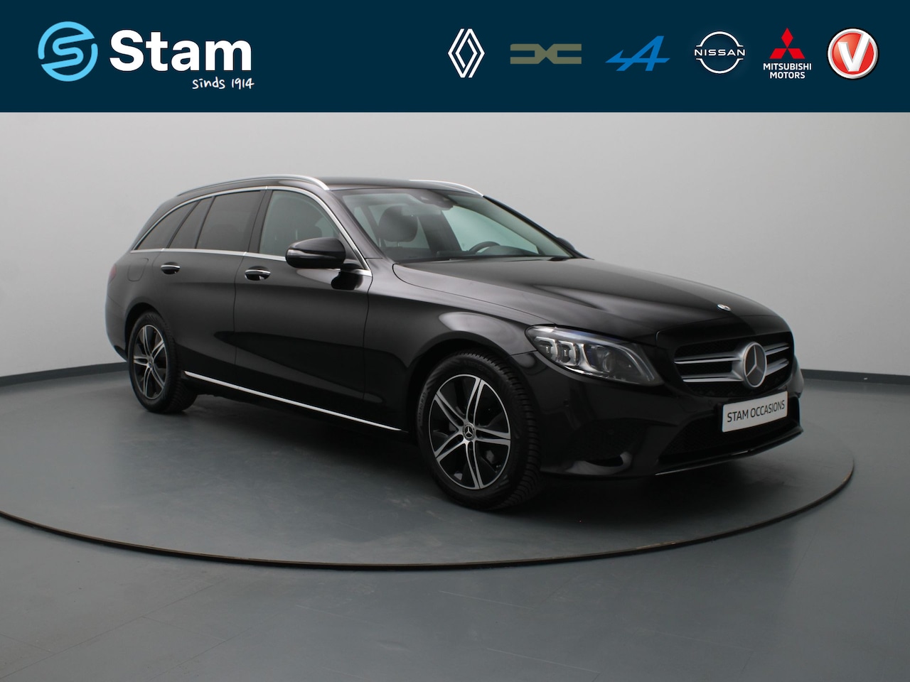 Mercedes-Benz C-klasse Estate - Premium Pack 156pk Burmester | Head-Up | Camera | Parkeersens. v+a | Stoelverw. - AutoWereld.nl