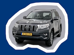 Toyota Land Cruiser - 2.8 D-4D-F Professional High Roof Blind Van NAP Leder Navigatie Trekhaak 3500kg Camera Sto