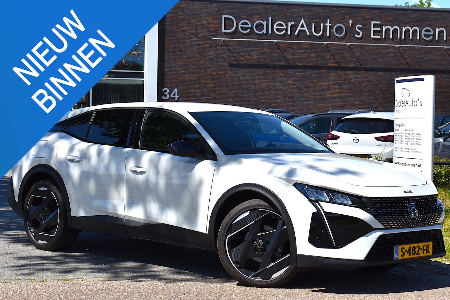 Peugeot 408 - 1.2 130pk ECC LMV LECD NAVI - AutoWereld.nl