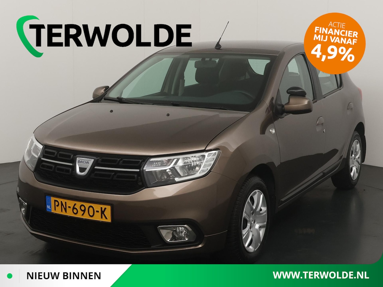 Dacia Sandero - TCe 90 Bi-Fuel Stop & Start Lauréate | Trekhaak | Navigatie | - AutoWereld.nl