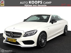 Mercedes-Benz C-klasse Cabrio - AMG 43 4MATIC 367Pk Aut-9 | Zwart-leder | Stoelverw./koeling | Sportuitlaat | parelmoer wi