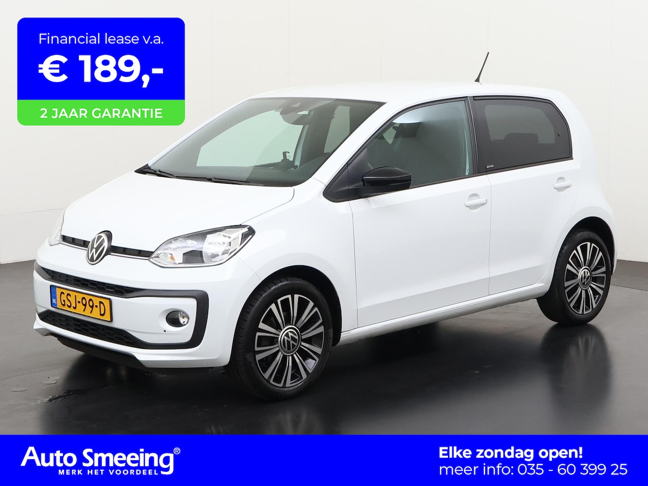 Volkswagen Up! - 1.0 Active | Camera | Stoelverwarming | Zondag Open! - AutoWereld.nl