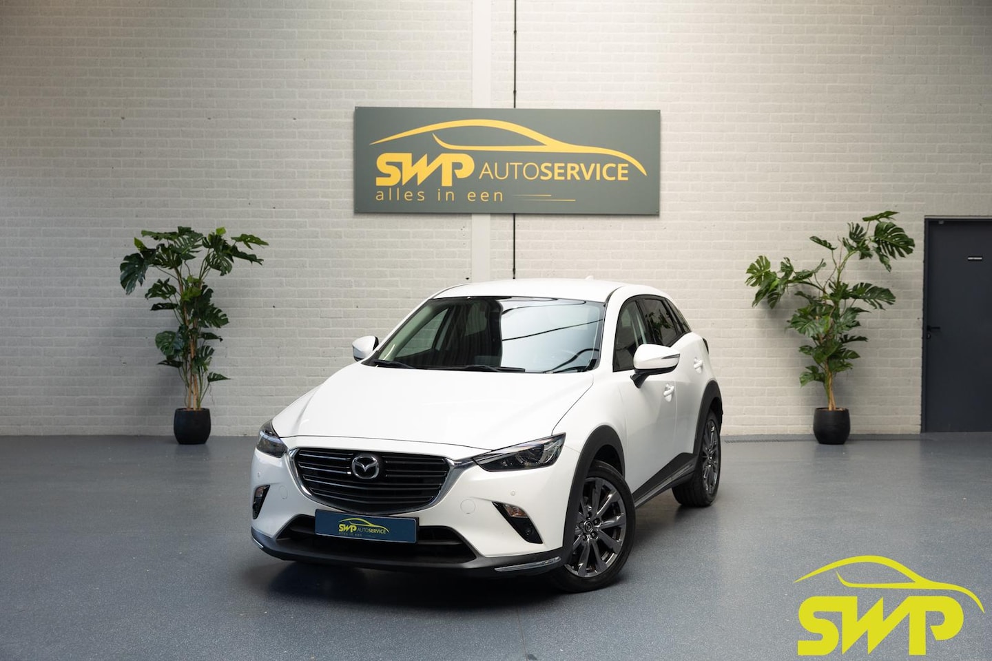 Mazda CX-3 - 2.0 SkyActiv-G 121 Signature | Full option | Wit metallic | Memory | ACC | Blind spot | Na - AutoWereld.nl
