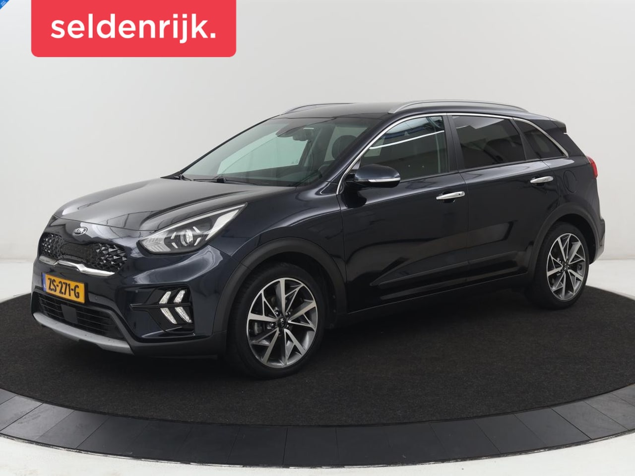 Kia Niro - 1.6 GDi Hybrid DynamicPlusLine | Stoelverwarming | Half leder | Adaptive cruise | Carplay - AutoWereld.nl