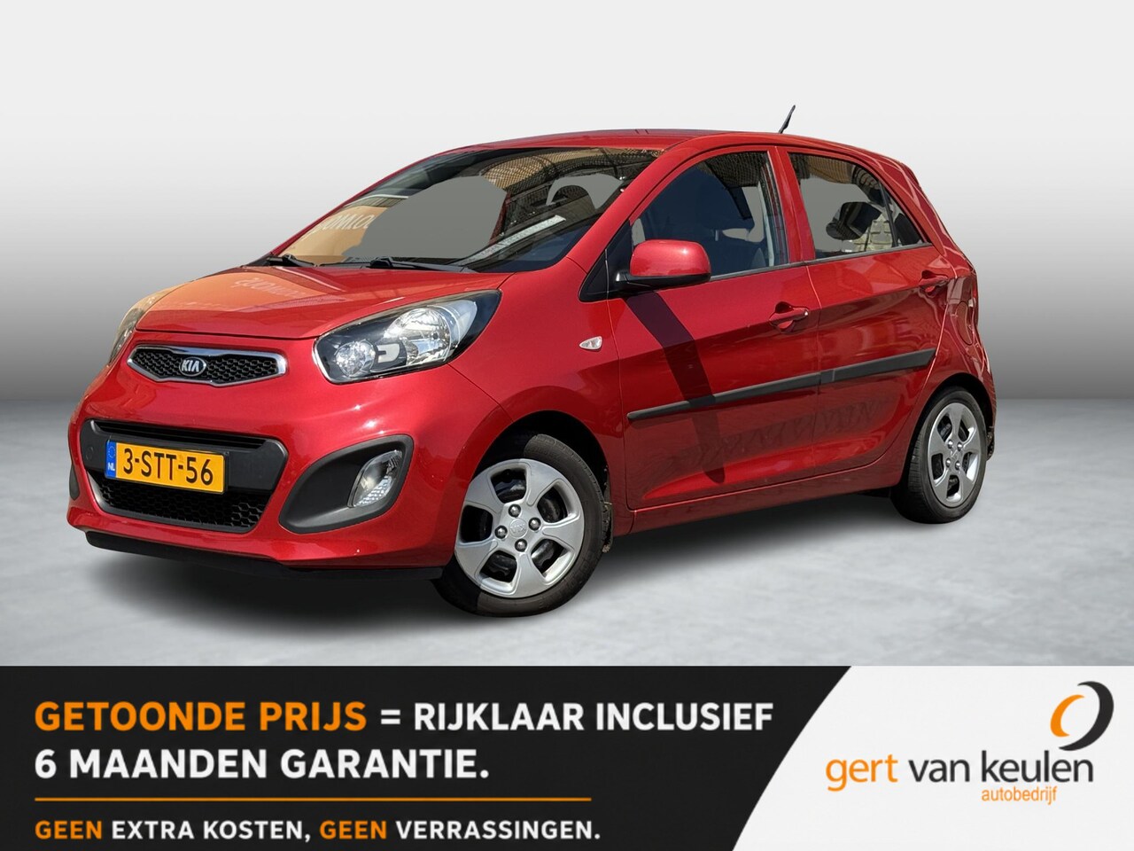 Kia Picanto - 1.0 CVVT ISG COMFORT PACK 5-DEURS/AIRCO/TREKHAAK - AutoWereld.nl