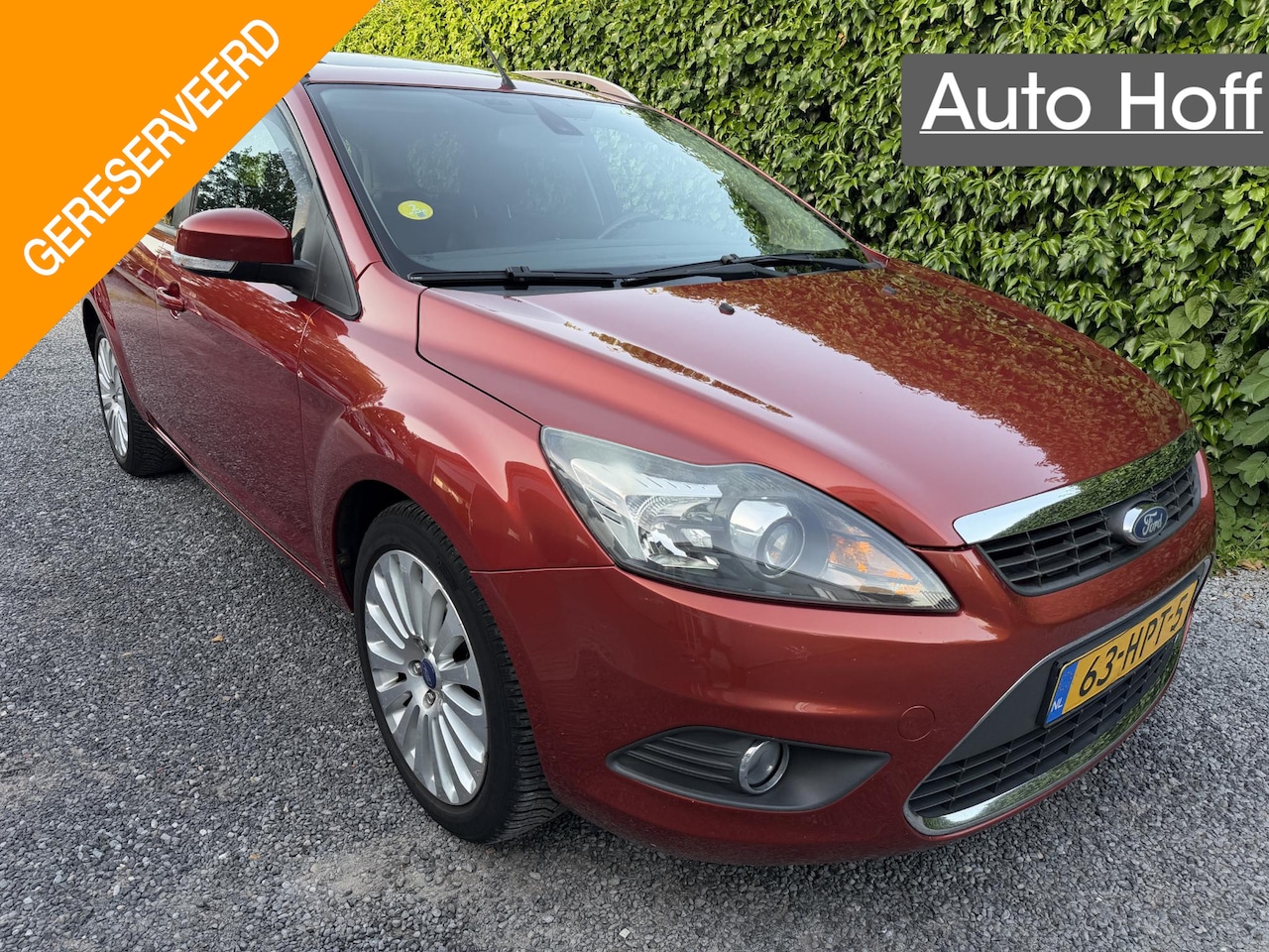 Ford Focus Wagon - 1.6 Titanium | Schuifdak | Navi | Autom. Airco | Cruise Control | Half Leer | Sportstoelen - AutoWereld.nl