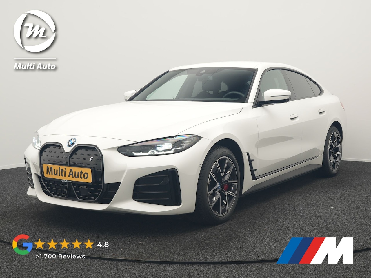 BMW i4 - eDrive35 M Sport PRO 70 kWh 286pk Dealer O.H | Trekhaak Af Fabriek | Adaptive Cruise | 360 - AutoWereld.nl