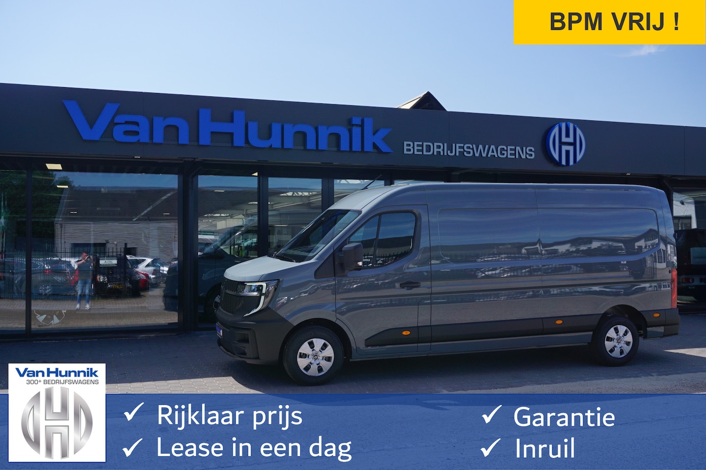 Renault Master E-Tech - T35 L3H2 Extra Long range 87 kWh AUT Airco, Navi, Leder, Betimmering, Trekhaak NR. T02* - AutoWereld.nl